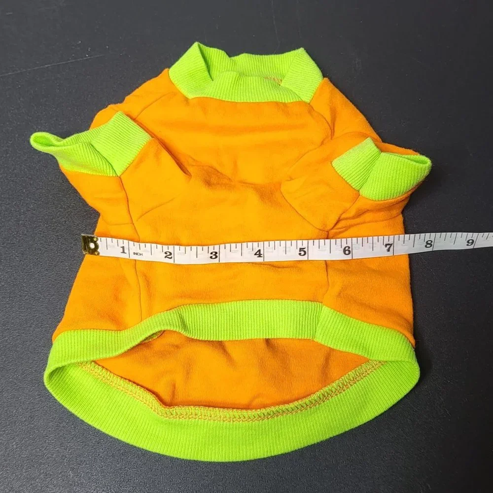 Dog‎ Pumpkin Halloween Orange and Green Shirt